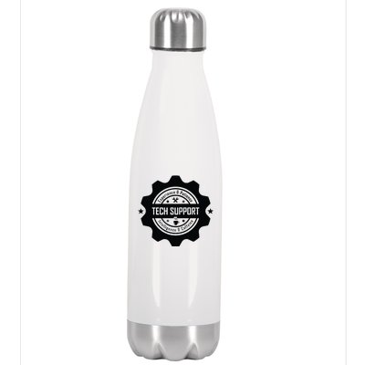 Funny Tech Support  Stainless Steel Insulated Water Bottle