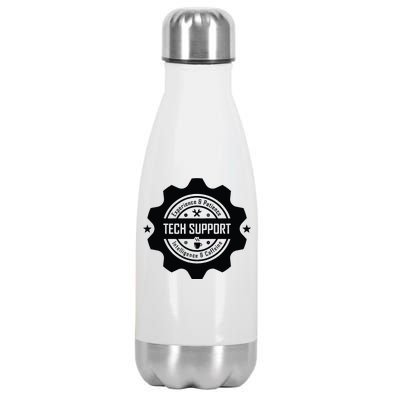 Funny Tech Support  Stainless Steel Insulated Water Bottle