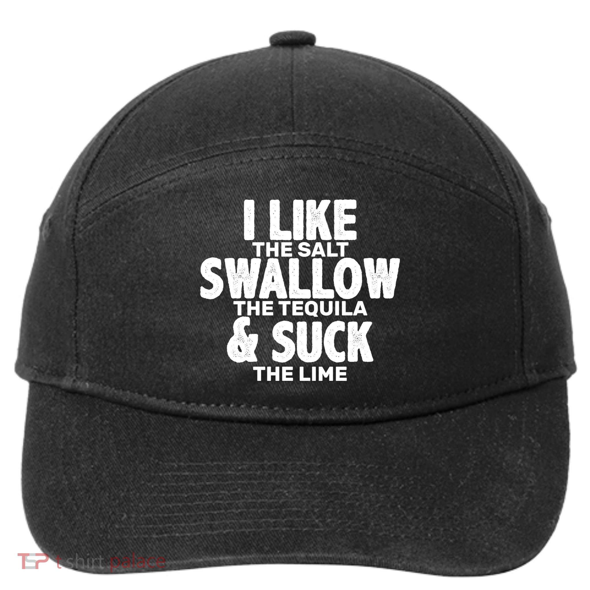 Funny Tequila Shots  7-Panel Snapback Hat