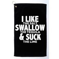 Funny Tequila Shots  Golf Towel