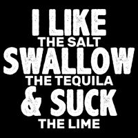 Funny Tequila Shots  Women's Crop Top Tee