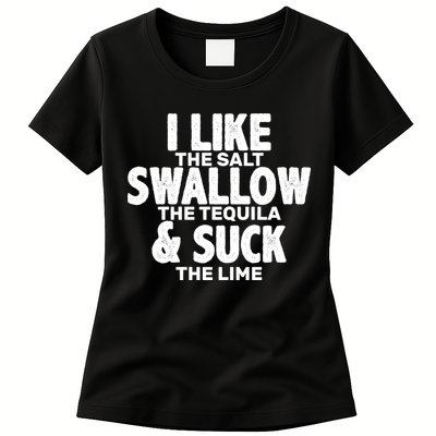 Funny Tequila Shots  Womens T-Shirt