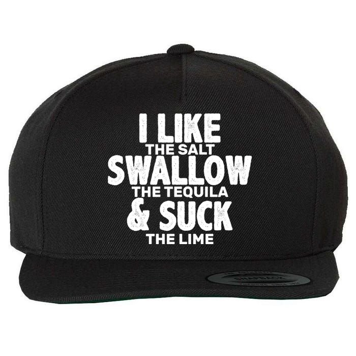 Funny Tequila Shots  Wool Snapback Cap