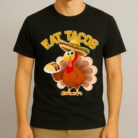 Funny Thanksgiving Eat Tacos T-Shirt
