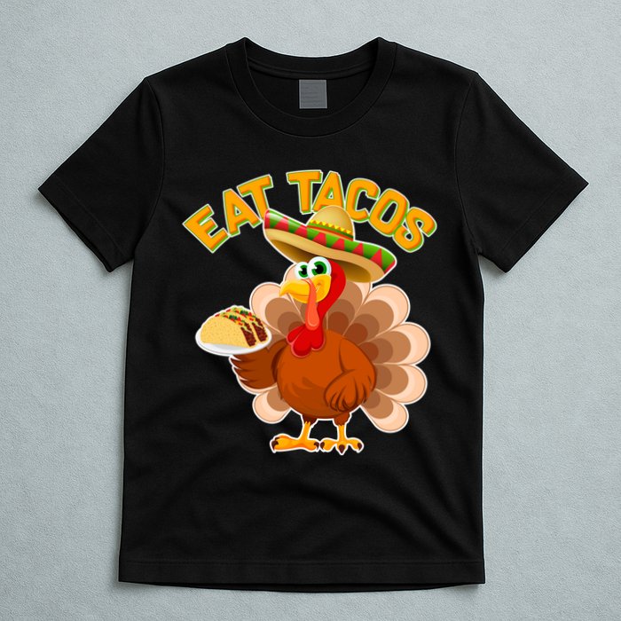 Funny Thanksgiving Eat Tacos T-Shirt