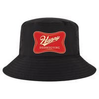 Funny Thanksgiving Happy Dranksgiving Beer Label Cool Comfort Performance Bucket Hat