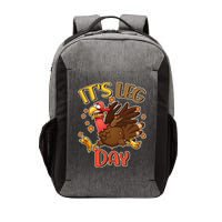 Funny Thanksgiving It's Leg Day Vector Backpack