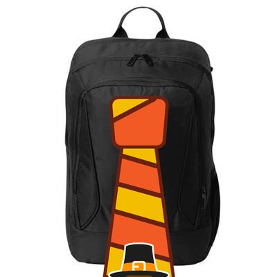 Funny Thanksgiving Tie Turkey City Backpack