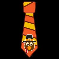 Funny Thanksgiving Tie Turkey Sustainable Bucket Hat