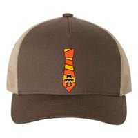 Funny Thanksgiving Tie Turkey Yupoong Adult 5-Panel Trucker Hat