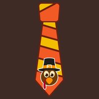 Funny Thanksgiving Tie Turkey Cooling Performance Crew T-Shirt