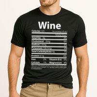 Funny Thanksgiving Wine Nutritional Values Performance Shirt