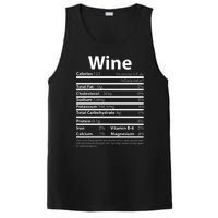 Funny Thanksgiving Wine Nutritional Values PosiCharge Competitor Tank