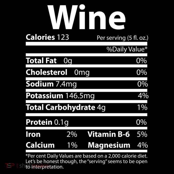 Funny Thanksgiving Wine Nutritional Values Zip Tote Bag