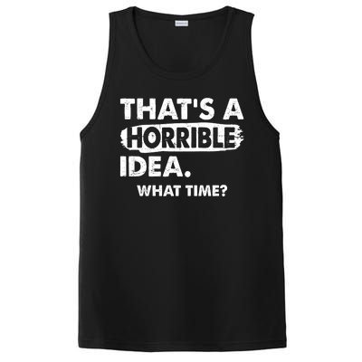 Funny That's A Horrible Idea. What Time? PosiCharge Competitor Tank