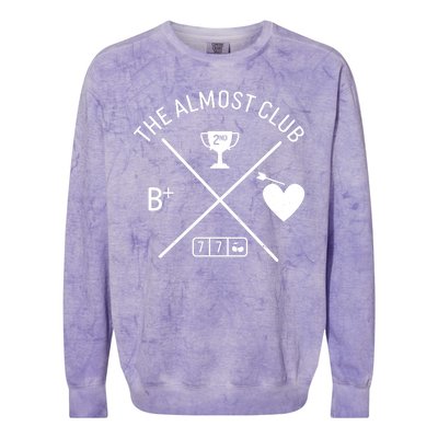 Funny The Almost Club Colorblast Crewneck Sweatshirt