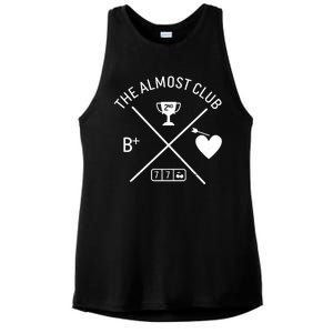 Funny The Almost Club Ladies PosiCharge Tri-Blend Wicking Tank