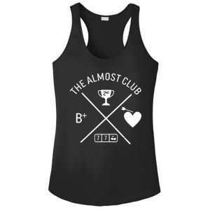 Funny The Almost Club Ladies PosiCharge Competitor Racerback Tank