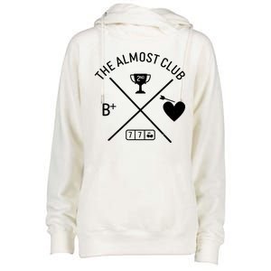 Funny The Almost Club Womens Funnel Neck Pullover Hood