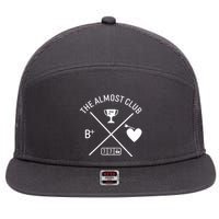 Funny The Almost Club 7 Panel Mesh Trucker Snapback Hat
