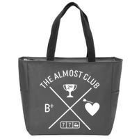 Funny The Almost Club Zip Tote Bag