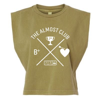 Funny The Almost Club Garment-Dyed Women's Muscle Tee
