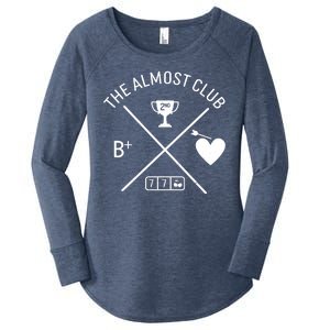 Funny The Almost Club Women's Perfect Tri Tunic Long Sleeve Shirt