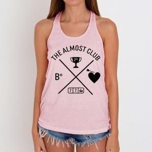 Funny The Almost Club Women's Knotted Racerback Tank