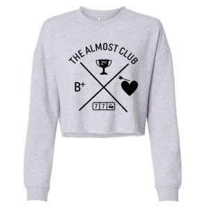 Funny The Almost Club Cropped Pullover Crew