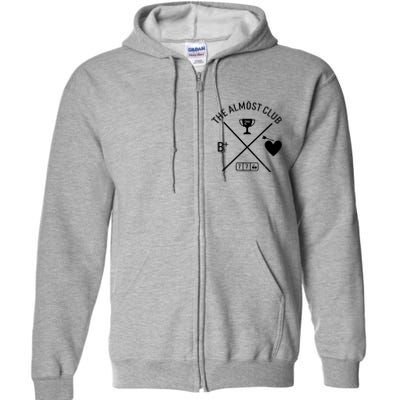 Funny The Almost Club Full Zip Hoodie