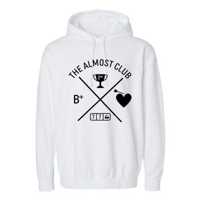 Funny The Almost Club Garment-Dyed Fleece Hoodie