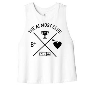 Funny The Almost Club Women's Racerback Cropped Tank