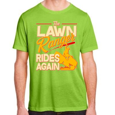 Funny The Lawn Ranger Rides Again Adult ChromaSoft Performance T-Shirt