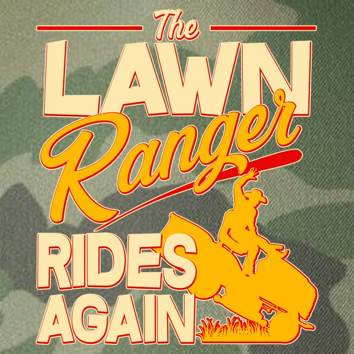 Funny The Lawn Ranger Rides Again Legacy Tie Dye Trucker Hat