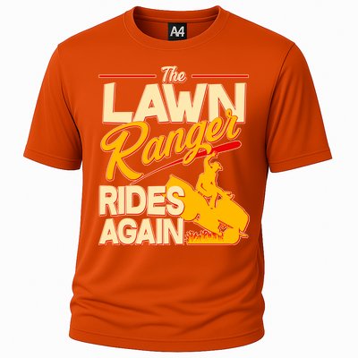 Funny The Lawn Ranger Rides Again Cooling Performance Crew T-Shirt