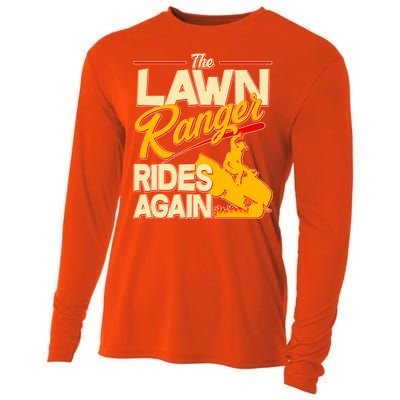 Funny The Lawn Ranger Rides Again Cooling Performance Long Sleeve Crew