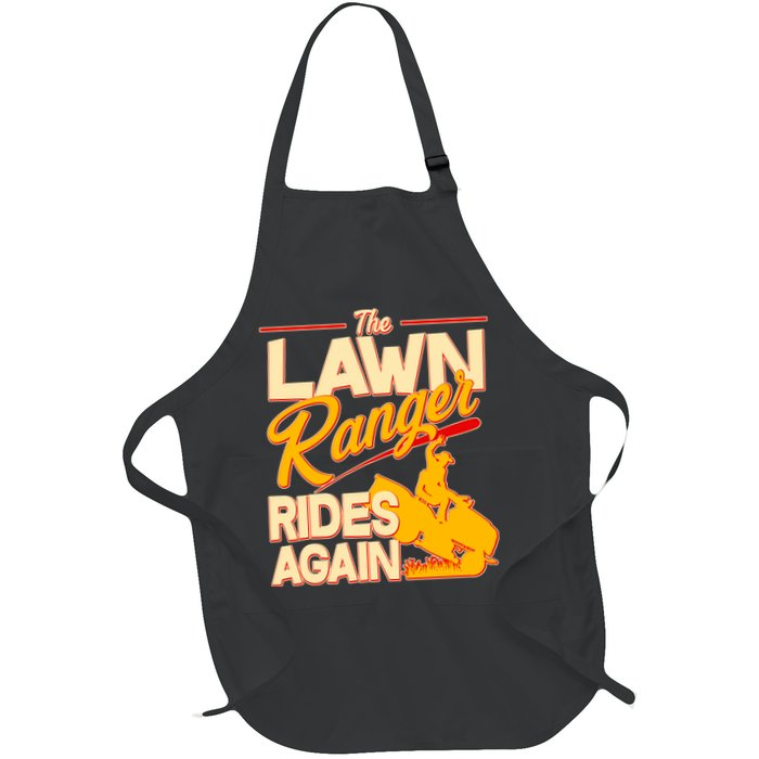 Funny The Lawn Ranger Rides Again Apron
