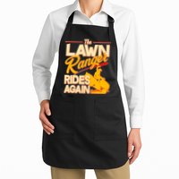 Funny The Lawn Ranger Rides Again Apron