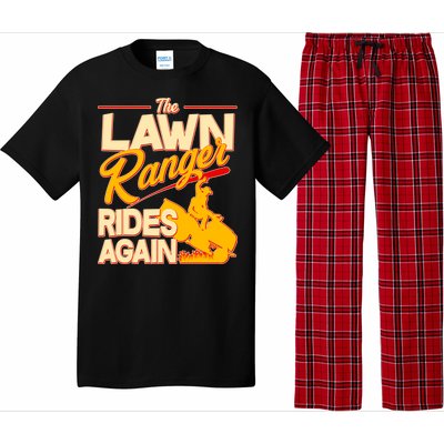 Funny The Lawn Ranger Rides Again Pajama Set