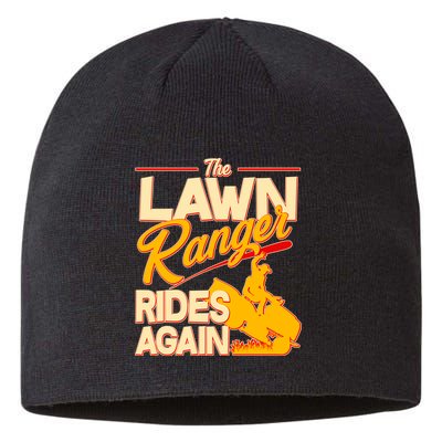 Funny The Lawn Ranger Rides Again Sustainable Beanie