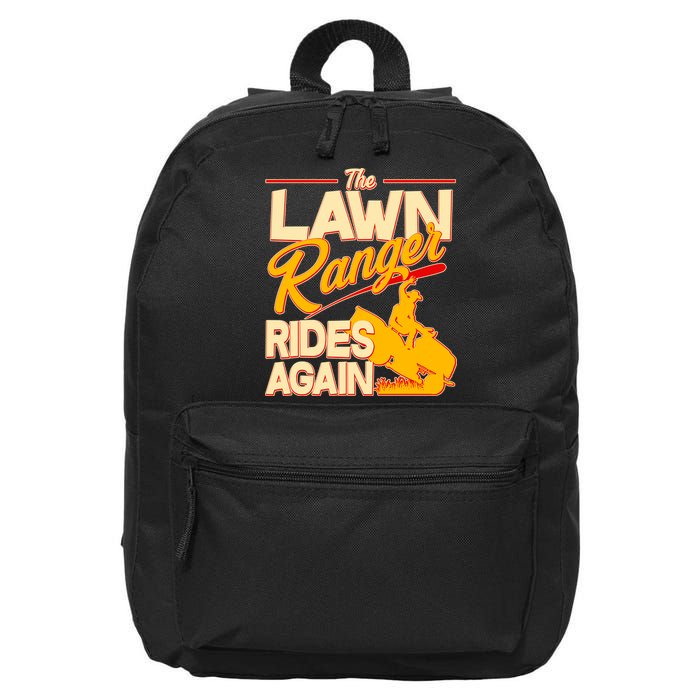 Funny The Lawn Ranger Rides Again 16 in Basic Backpack