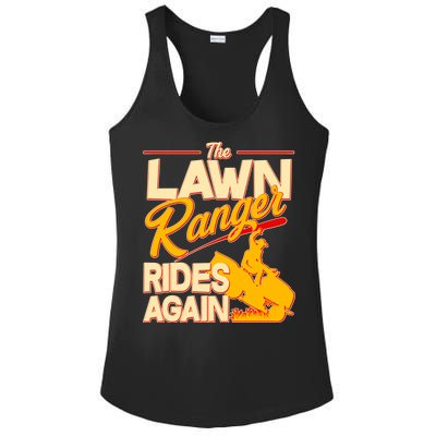 Funny The Lawn Ranger Rides Again Ladies PosiCharge Competitor Racerback Tank