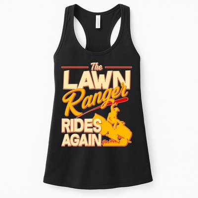 Funny The Lawn Ranger Rides Again Womens Tank Top