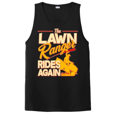 Funny The Lawn Ranger Rides Again PosiCharge Competitor Tank