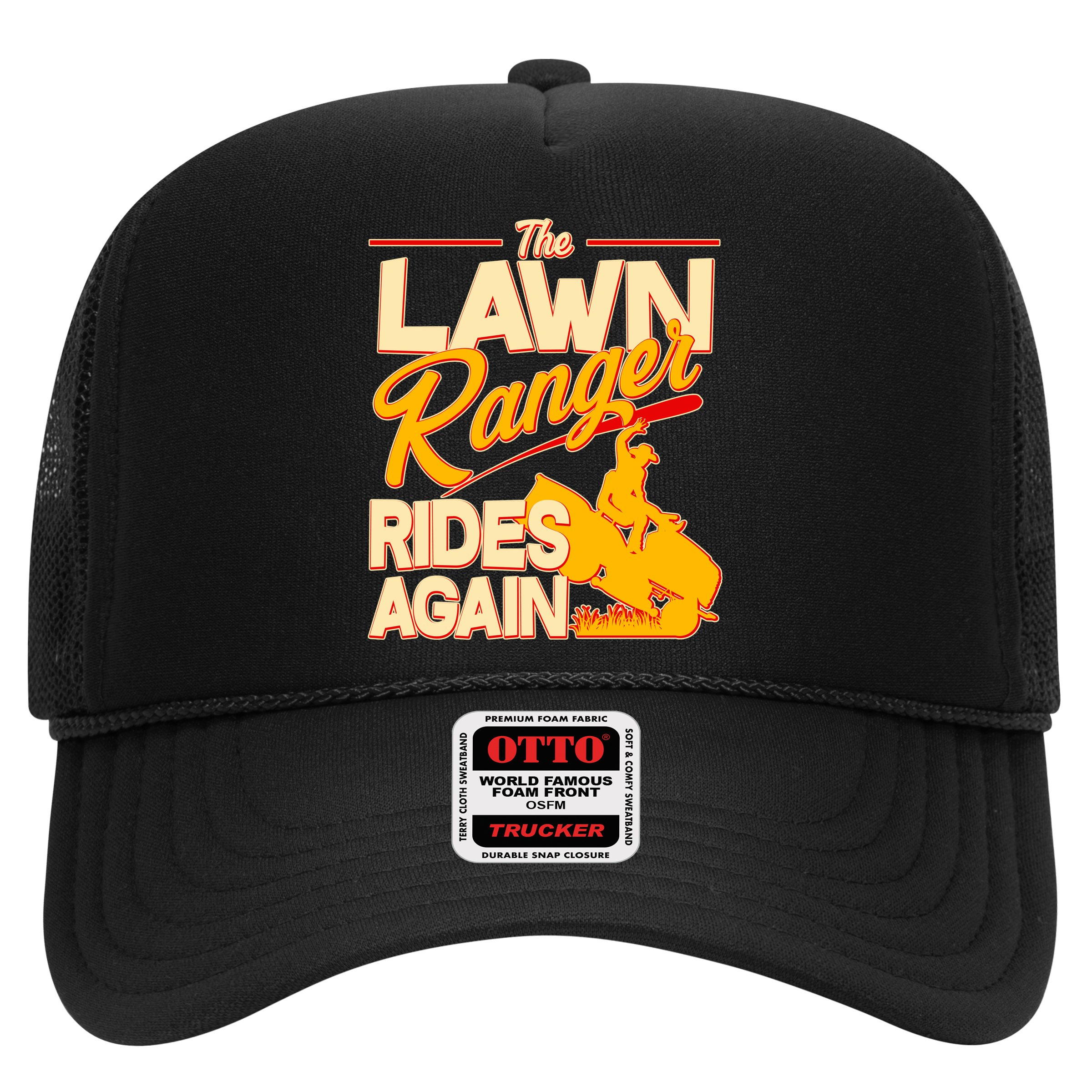 Funny The Lawn Ranger Rides Again Hat