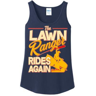 Funny The Lawn Ranger Rides Again Ladies Essential Tank