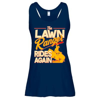 Funny The Lawn Ranger Rides Again Ladies Essential Flowy Tank