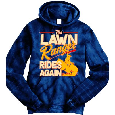 Funny The Lawn Ranger Rides Again Tie Dye Hoodie