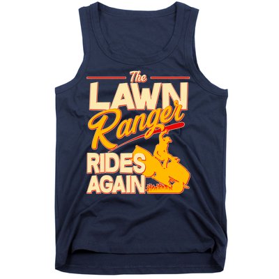 Funny The Lawn Ranger Rides Again Tank Top