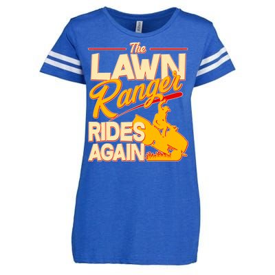 Funny The Lawn Ranger Rides Again Enza Ladies Jersey Football T-Shirt